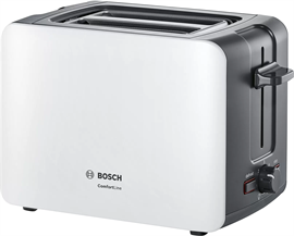 Bosch TAT6A111 Kompakt Ekmek Kızartma Makinesi Beyaz
