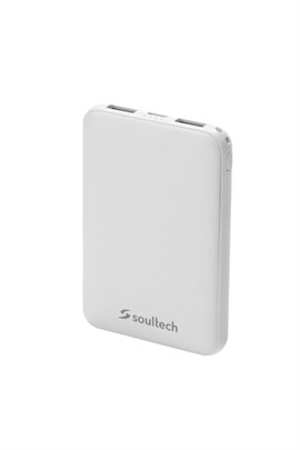 Soultech Comfort Plus 5.000 mAh Beyaz Powerbank